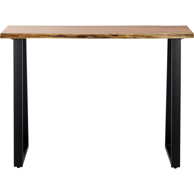 Adella Wood Console Table, Beige