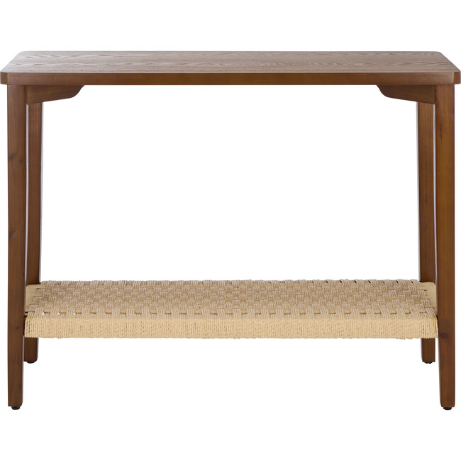 Chasu 1 Shelf Console Table, Brown