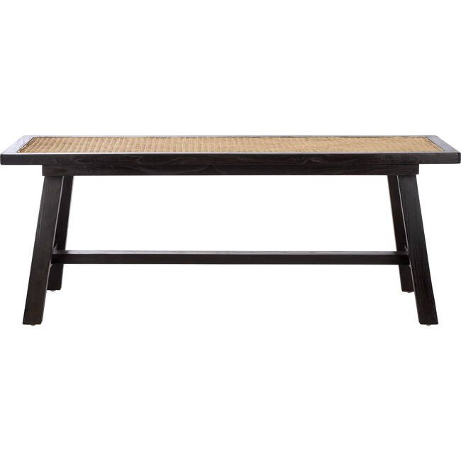 Henrik Cane Bench, Black