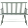 Eton Bench, Green - Accent Seating - 1 - thumbnail