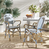 Hooper Arm Chair, Blue - Accent Seating - 2