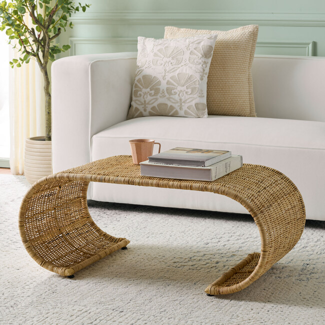 Tamo Coffee Table, Off White - Accent Tables - 2