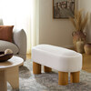 Posner Bench, Off White - Accent Seating - 2
