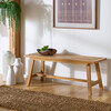 Henrik Cane Bench, Unfinished - Accent Seating - 2