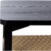 Dino 1 Shelf Coffee Table, Black - Accent Tables - 3