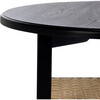 Nomand 1 Shelf Coffee Table, Black - Accent Tables - 3
