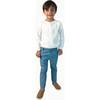 Boys' Chinos, Blue Dino - Pants - 2