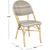 Barrow Side Chair, Gray - Accent Seating - 4