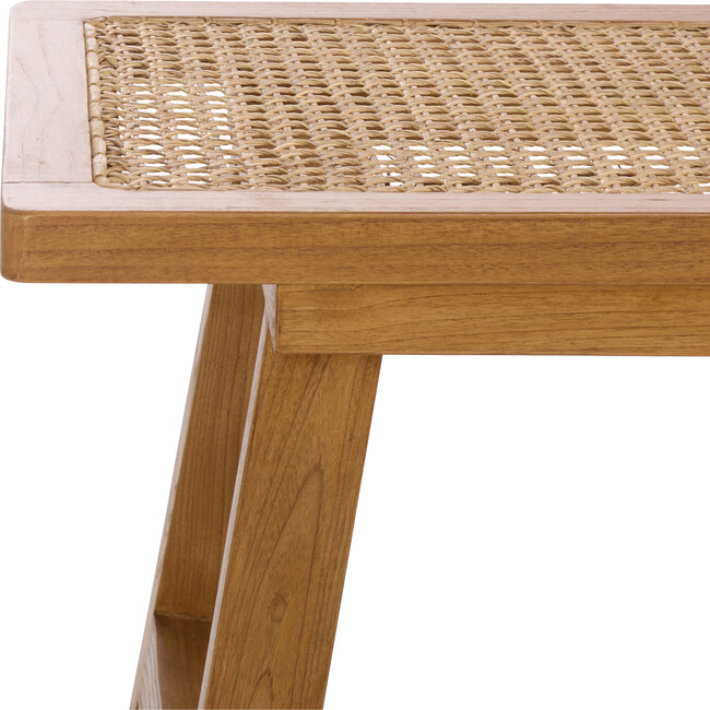 Henrik Cane Bench, Unfinished - Accent Seating - 3