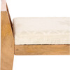 Hamburg Wood Bench, Beige - Accent Seating - 3