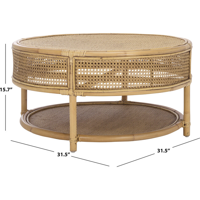 Arvid Coffee Table, Brown - Accent Tables - 4
