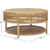 Arvid Coffee Table, Brown - Accent Tables - 4