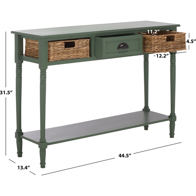 Christa Console, Green - Accent Tables - 3