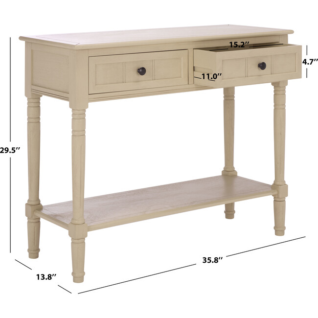 Samantha Console, Natural - Accent Tables - 3