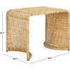 Zendy Accent Table, Natural - Accent Tables - 4