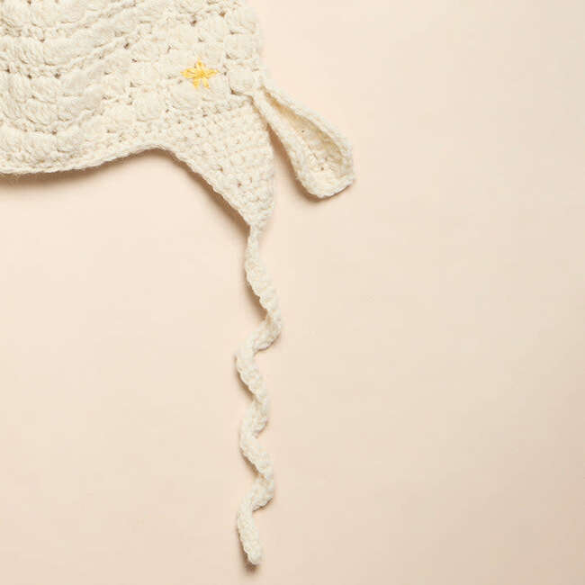 Newborn Cap and Booties Gift Set, Cream - Mixed Gift Sets - 3