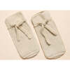 Infant Cap and Booties Gift Set, Grey/Oat - Mixed Gift Sets - 3