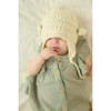 Newborn Cap and Booties Gift Set, Cream - Mixed Gift Sets - 4