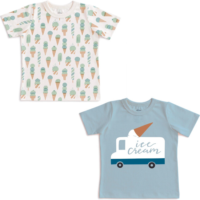 Short Sleeve Tee Set, Ice Cream