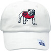 Officially Licensed Georgia Bulldogs UGA Baseball Hat, White - Hats - 1 - thumbnail