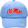 Officially Licensed Ole Miss Baseball Hat, Powder Blue - Hats - 1 - thumbnail