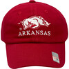 Officially Licensed Arkansas Razorbacks Baseball Hat, Red - Hats - 1 - thumbnail