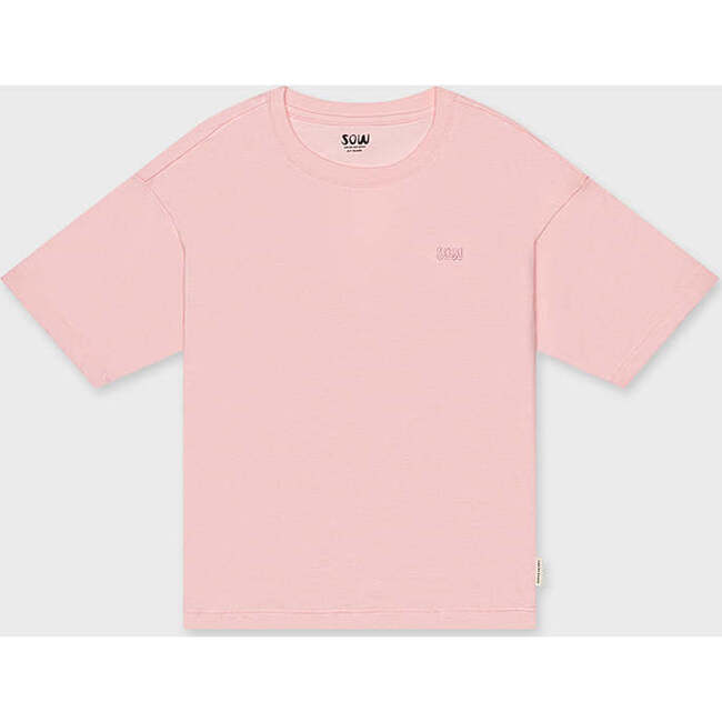 Relaxed Organic Cotton T-Shirt, Heavenly Pink