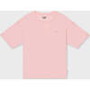 Relaxed Organic Cotton T-Shirt, Heavenly Pink - T-Shirts - 1 - thumbnail