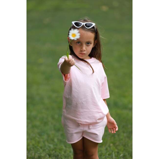 Relaxed Organic Cotton T-Shirt, Heavenly Pink - T-Shirts - 2