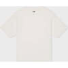 Relaxed Cotton T-Shirt, Off White - T-Shirts - 1 - thumbnail