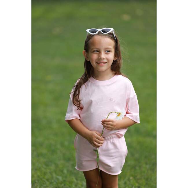 Relaxed Organic Cotton T-Shirt, Heavenly Pink - T-Shirts - 4