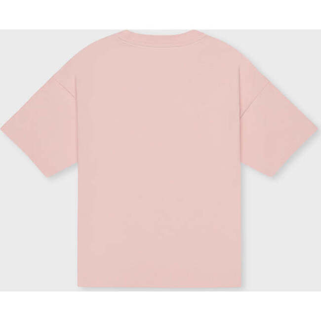 Relaxed Cotton T-Shirt, Rose - T-Shirts - 4