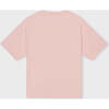 Relaxed Cotton T-Shirt, Rose - T-Shirts - 4