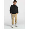 Relaxed Cotton Sweatshirt, Washed Grey - Sweatshirts - 2