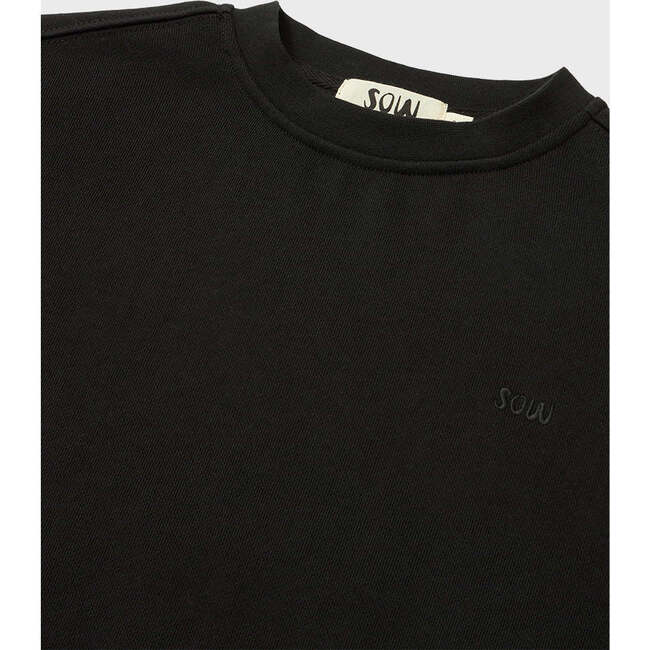 Relaxed Cotton Sweatshirt With Embroidery - Sweatshirts - 5