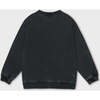 Relaxed Cotton Sweatshirt, Washed Grey - Sweatshirts - 4