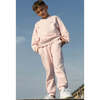 Relaxed Cotton Sweatpant, Rose - Sweatpants - 2