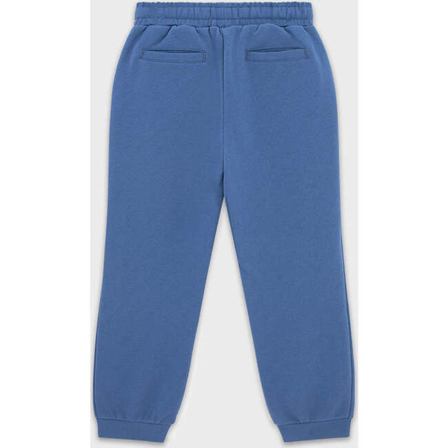 Relaxed Cotton Sweatpant, Dark Blue - Sweatpants - 2