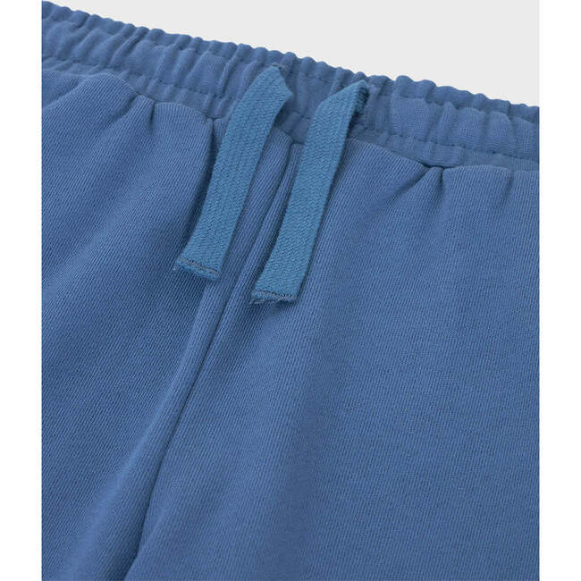 Relaxed Cotton Sweatpant, Dark Blue - Sweatpants - 3