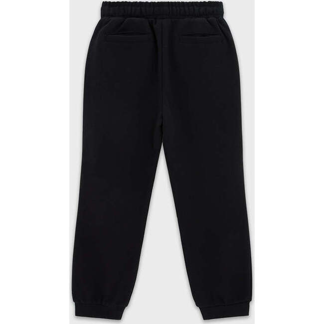Relaxed Cotton Sweatpant, Black - Sweatpants - 3