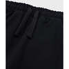 Relaxed Cotton Sweatpant, Black - Sweatpants - 4
