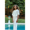 Relaxed Cotton Sweatpant, Off White - Sweatpants - 6