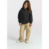 Relaxed Cotton Hoodie, Washed Grey - Sweatshirts - 4