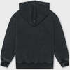 Relaxed Cotton Hoodie, Washed Grey - Sweatshirts - 5