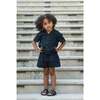 Organic Cotton Waffle Short, Black - Shorts - 2