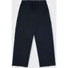 Organic Cotton Waffle Pant, Black - Pants - 1 - thumbnail
