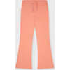 Organic Cotton Slim Flare Ribbed Pant, Desert Flower - Pants - 1 - thumbnail