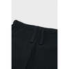 Organic Cotton Slim Flare Ribbed Pant, Black - Pants - 5