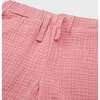 Organic Cotton Waffle Pant, Mauve Glow - Pants - 6