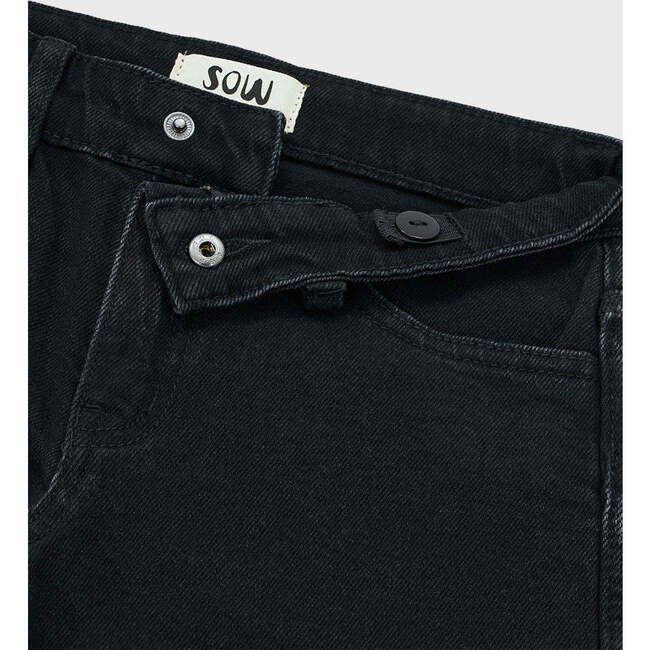 Wide Leg Jean, Black - Jeans - 4